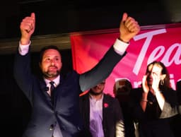 Matúš Vallo v centrále Team Bratislava. Foto Novák/TASR