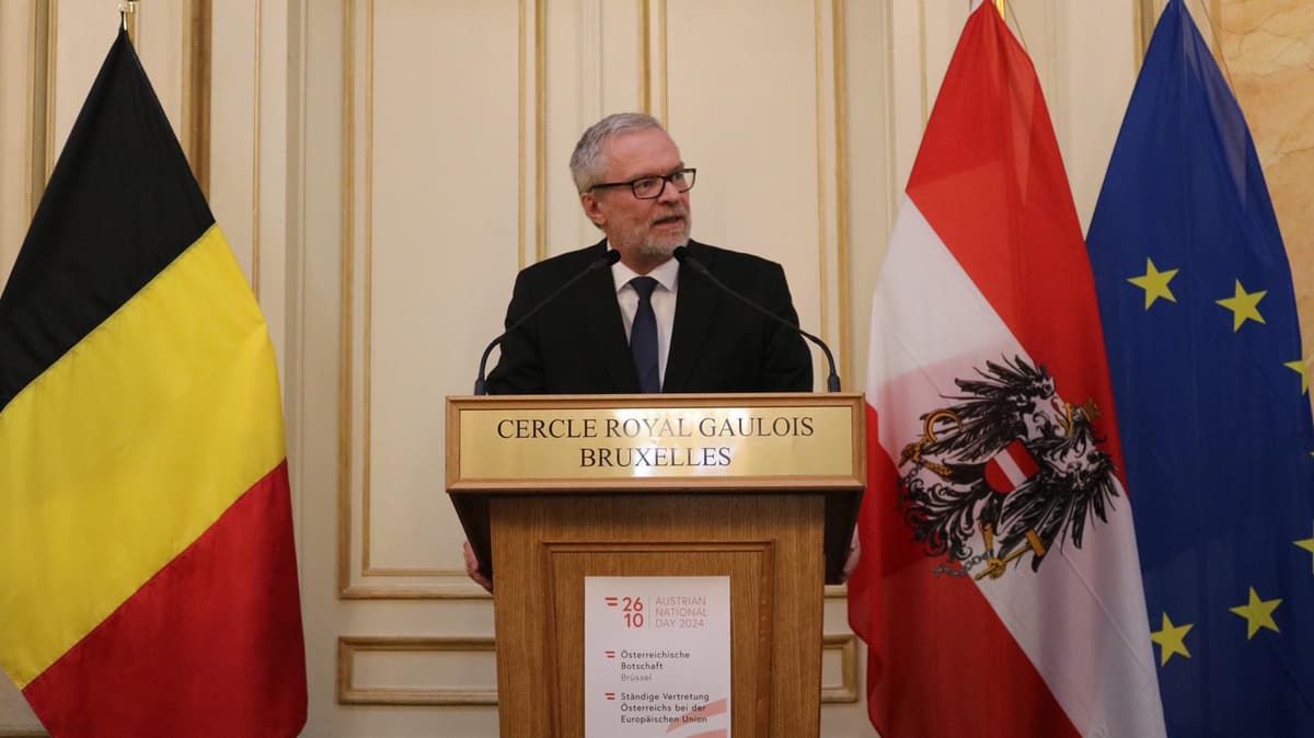 Thomas Oberreiter. Foto: Facebook/Ständige Vertretung Österreichs bei der EU