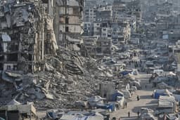 Ilustračné foto z Gazy. Foto: TASR/AP
