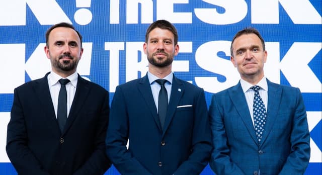 Štefan Kišš, Michal Šimečka a Ľudovít Ódor. Foto Facebook/Ľudovít Ódor