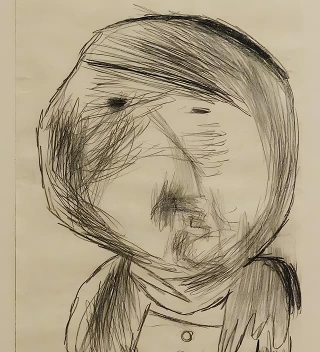 Paul Klee: Hitler (1931). Foto: wikimedia
