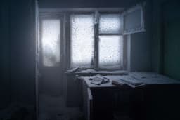 Ilustračné foto zo série fotografii z opustených ruských domov v zime. Foto: Cover Images / Zuma Press / Profimedia