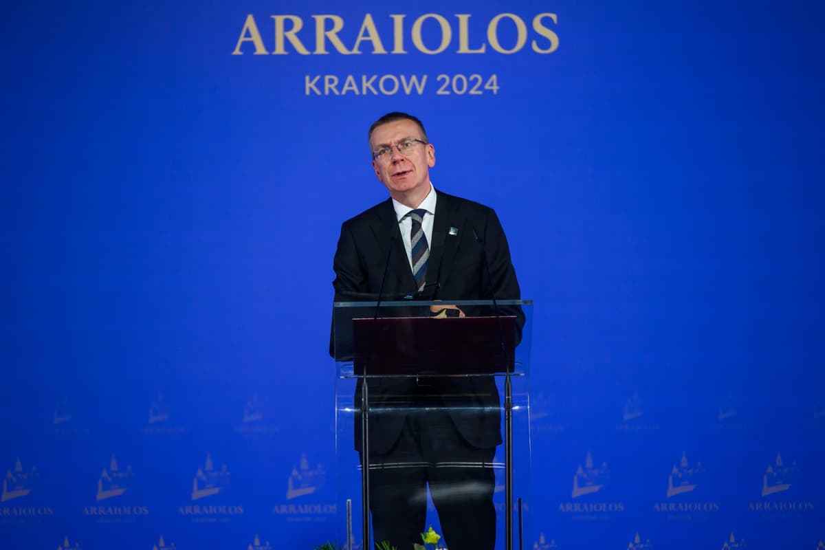 Edgars Rinkevičs. Foto: Jaroslav Novák/TASR