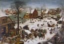 Pieter Bruegel starší. Sčítanie ľudu v Betleheme. Foto: Wikipedia.org