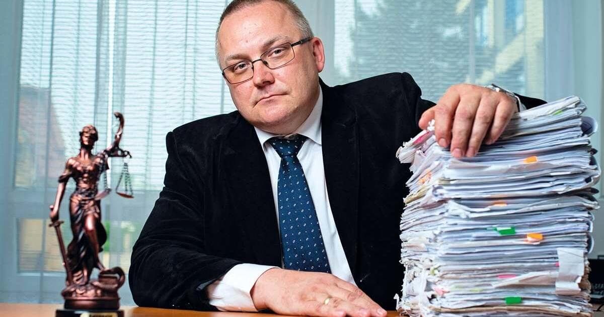 Sudca Peter Rajňák. Foto: Trend. Fotografia je použitá so súhlasom týždenníka Trend.