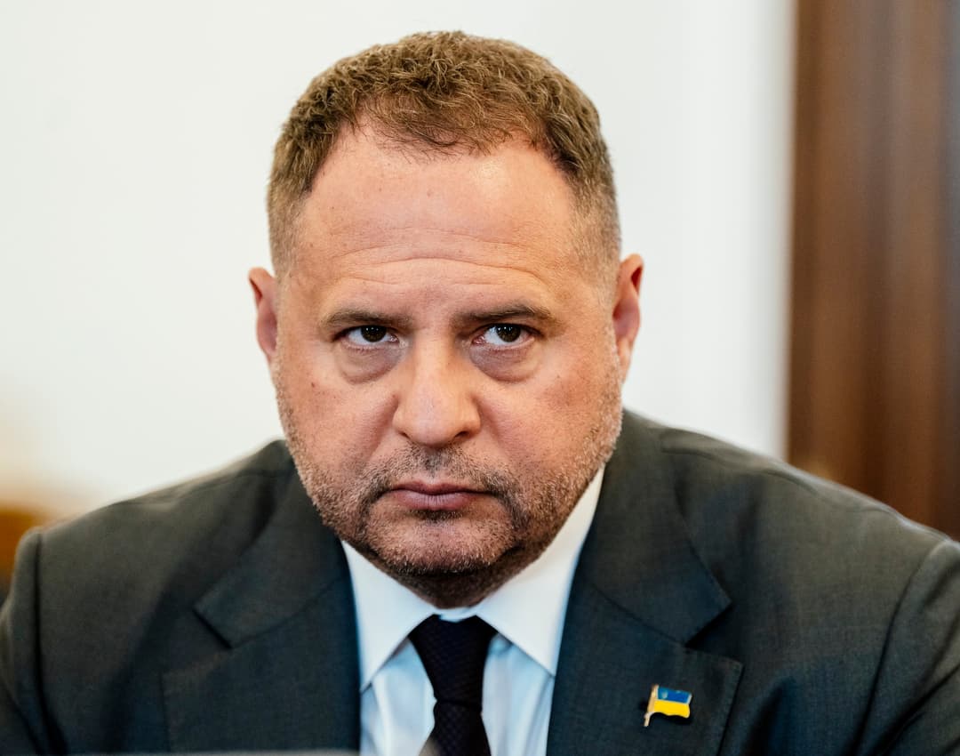 Andrij Jermak. Foto: PETR TOPIČ / MFDNES + LN / Profimedia