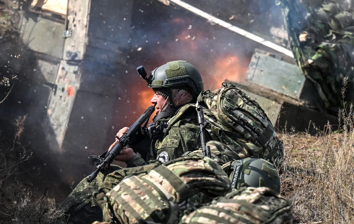 Ruský vojak počas výcviku pri Pokrovsku 26. októbra 2025, ilustračný obrázok. Foto: Stanislav Krasilnikov / Sputnik / Profimedia