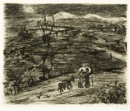 Bohuslav Reynek: Cesta do Betlehema. Foto: archív redakcie