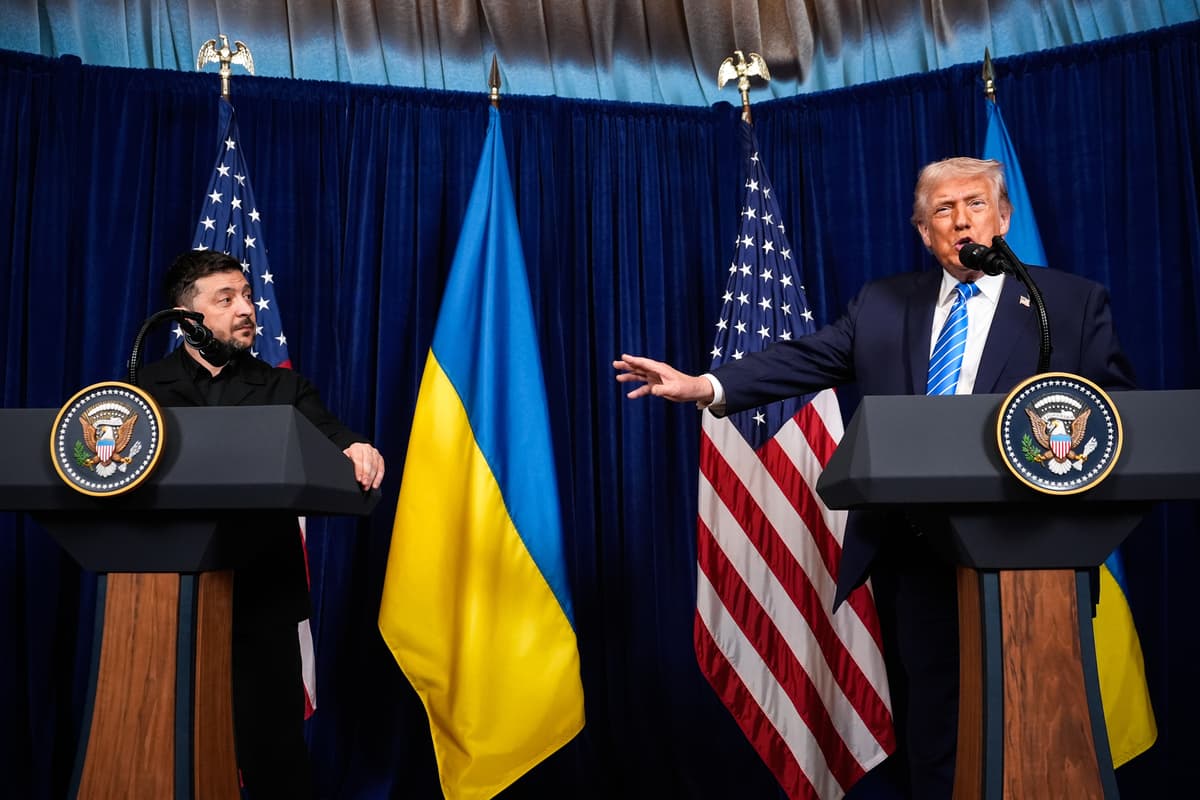 Volodymyr Zelenskyj a Donald Trump. Foto: TASR/AP