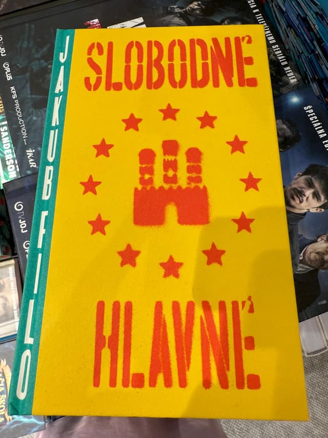 Kniha Jakuba Fila Slobodné Hlavné. Foto Dana Vitálošová