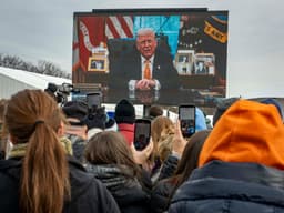 Príhovor Trumpa na pochode za život. Foto: Sue Dorfman / Zuma Press / Profimedia
