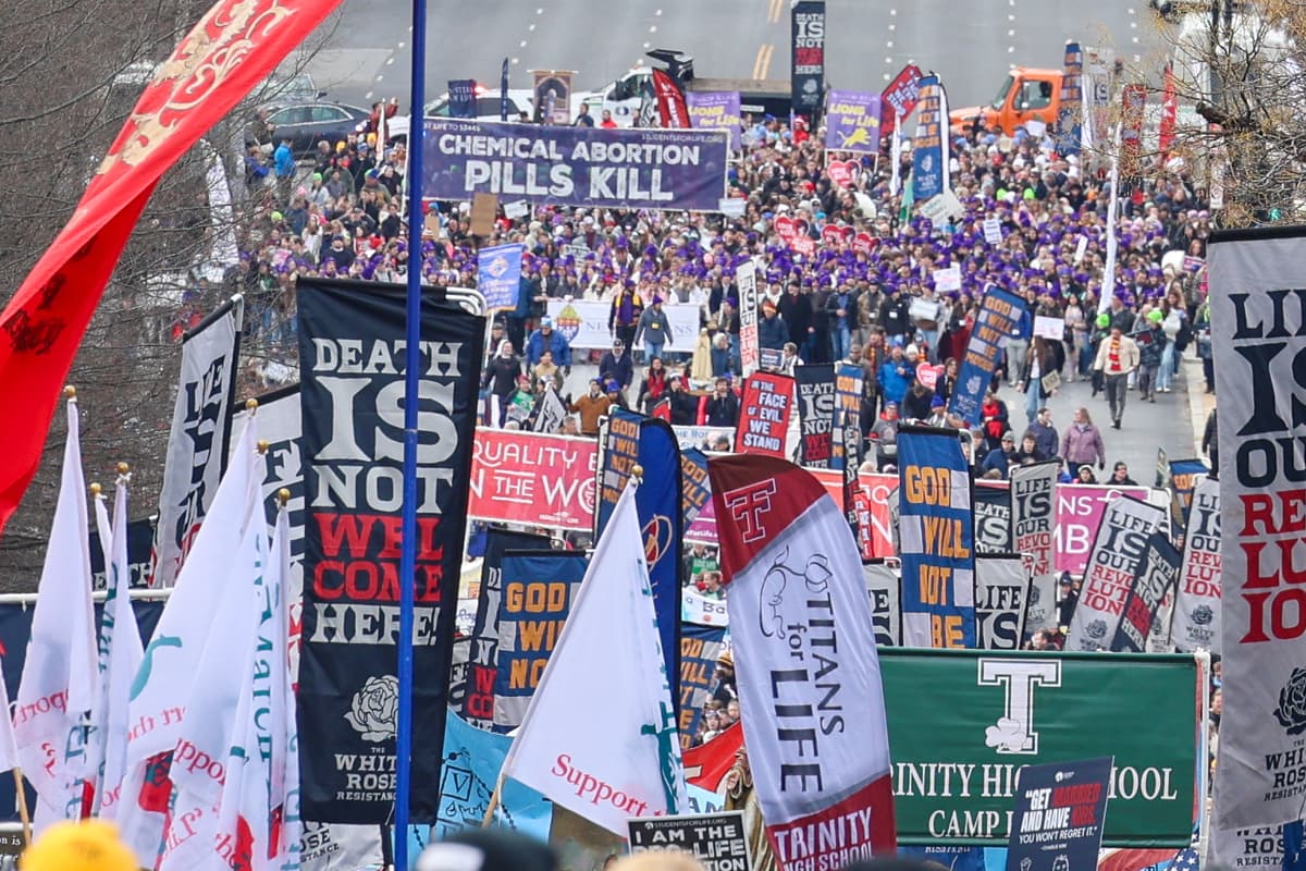 Ľudia na pochode vo Washingtone. Foto: Robyn Stevens Brody / ddp USA / Profimedia