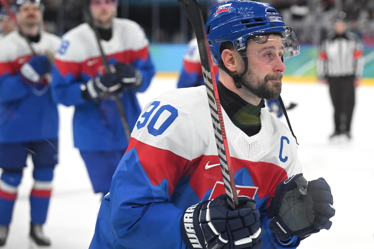 Sklamaný kapitán slovenskej hokejovej reprezentácie po neúspešnom boji o bronz Tomáš Tatar. Foto:TASR/Martin Baumann