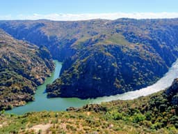 Údolie rieky Douro. Miradouro da Fraga do Puio v Picote. Foto: autorka