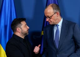 Volodymyr Zelenskyj a Friedrich Merz. Foto: TASR/AP
