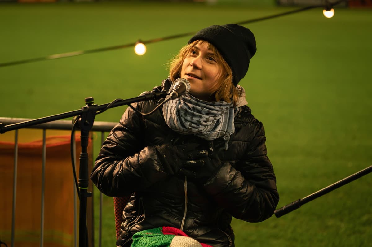 Greta Thunberg. Foto: Natalia Campos / Zuma Press / Profimedia
