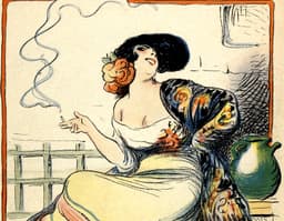 Ilustrácia Carmen pre časopis Amusant z roku 1911. Foto: wikimedia