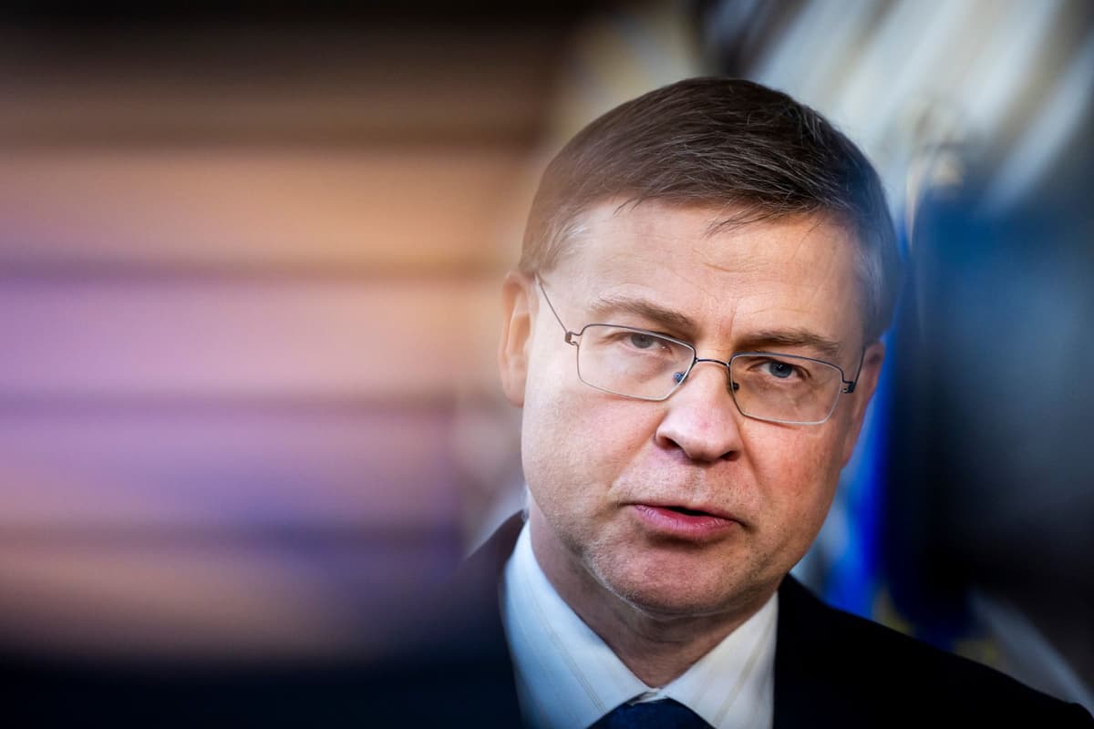 Valdis Dombrovskis. Foto: TASR/AP