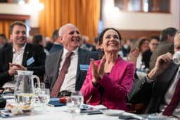 František Mikloško a Miriam Lexmann na sneme KDH. Foto: FB/KDH