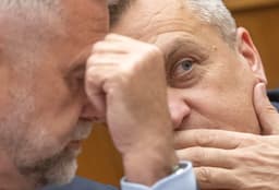 Tibor Gašpar a Andrej Danko. Foto: Martin Baumann/TASR