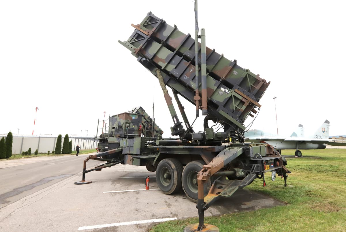 Systém protivzdušnej obrany Patriot. Foto:  Ján Krošlák/TASR