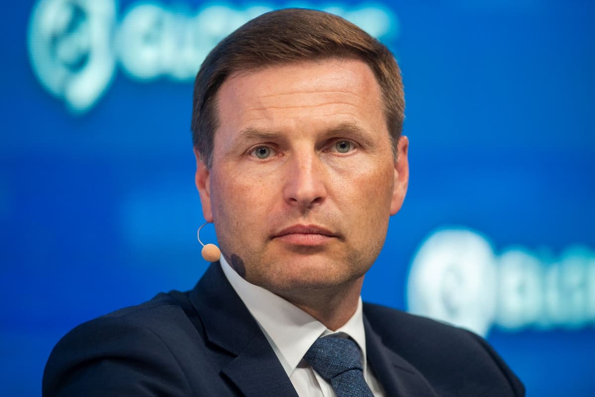 Hanno Pevkur počas konferencie Globsec Bratislava Forum 2023 v Bratislave 29. mája 2023. Foto: Jakub Kotian/TASR