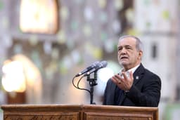 Iránsky prezident Masúd Pezeškián. Foto: Iranian Presidency/ZUMA Press Wire / Shutterstock Editorial / Profimedia