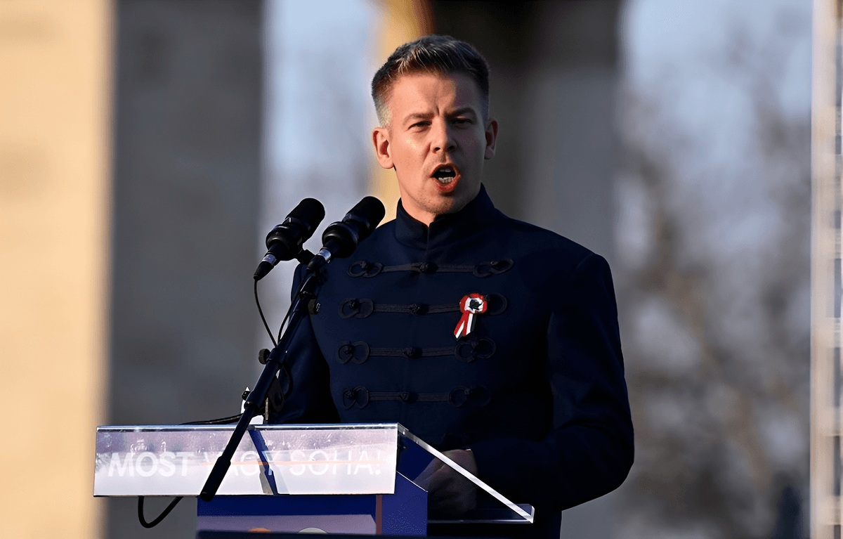 Péter Magyar. Foto: TASR/AP