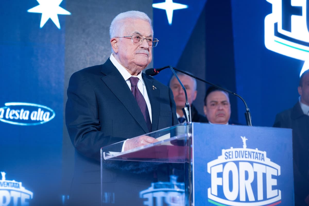 Mahmúd Abbás. Foto Matteo Nardone/IPA / Sipa Press / Profimedia