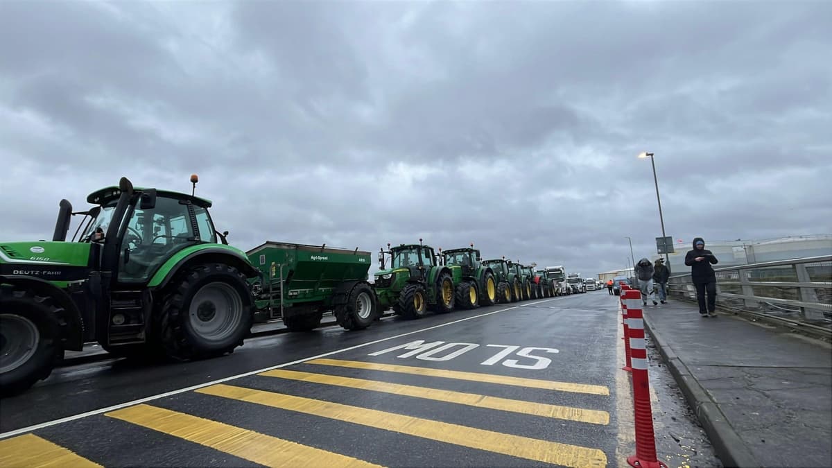 Blokáda prístavu Galway. Foto Claudia Savage, PA Images / Alamy / Profimedia