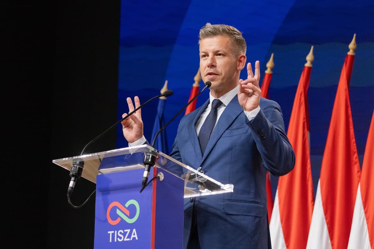 Péter Magyar. Foto: Attila Volgyi / Polaris / Profimedia