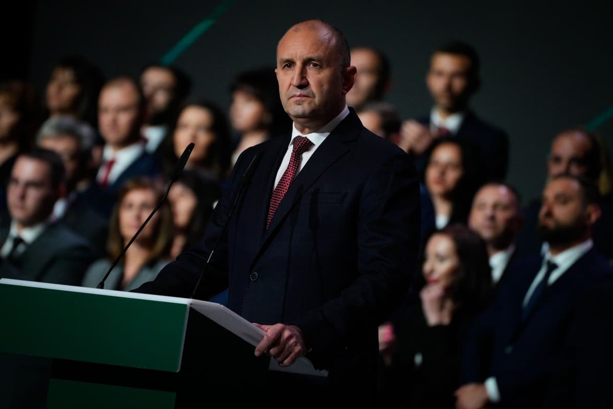 Rumen Radev. Foto: Jaap Arriens/ NurPhoto / Shutterstock Editorial / Profimedia