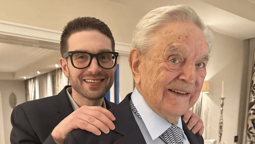 Alexander Soros a George Soros. Foto: X