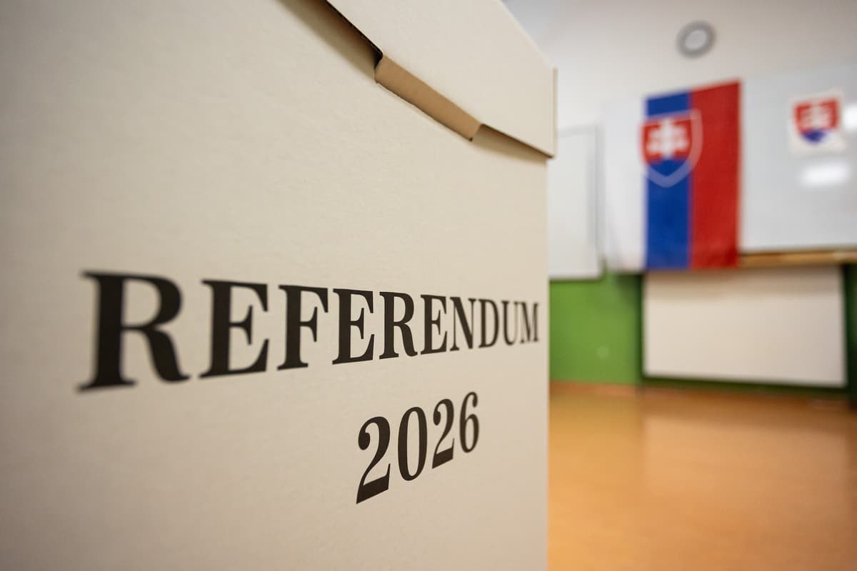 Referendum 2026 - ilustračný záber Stehlík/TASR