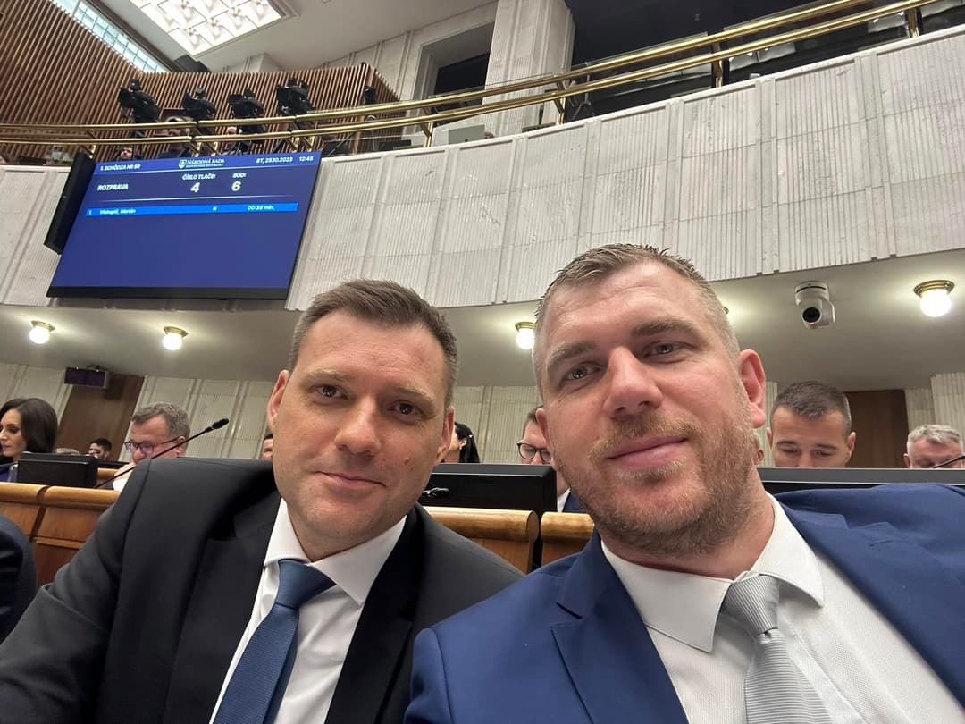 Filip Kuffa a Tomáš Taraba. Foto: FB/Filip Kuffa • SNS - ŽIVOT NS