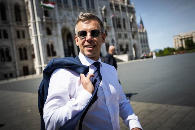 Péter Magyar. Zdroj: FB