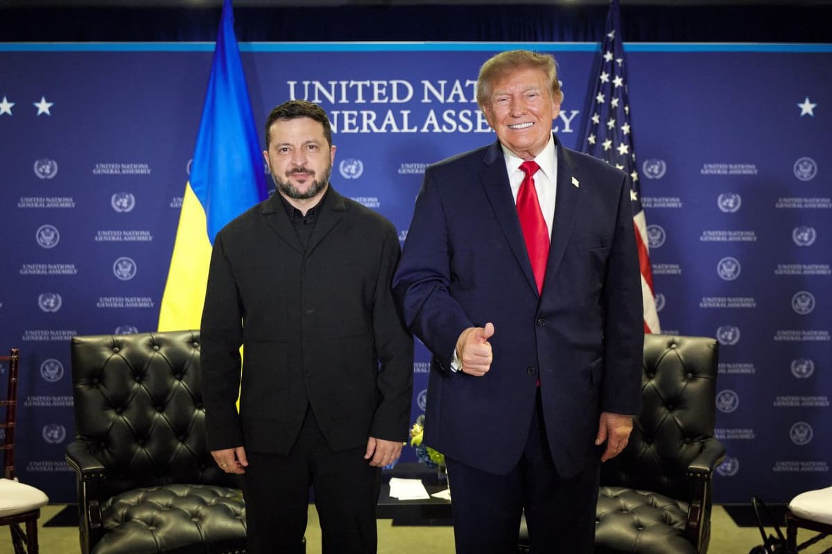 Volodymyr Zelenskyj a Donald Trump. Foto: ABACA / Abaca Press / Profimedia