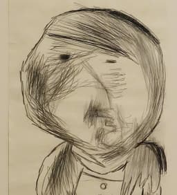 Paul Klee: Hitler (1931). Foto: wikimedia
