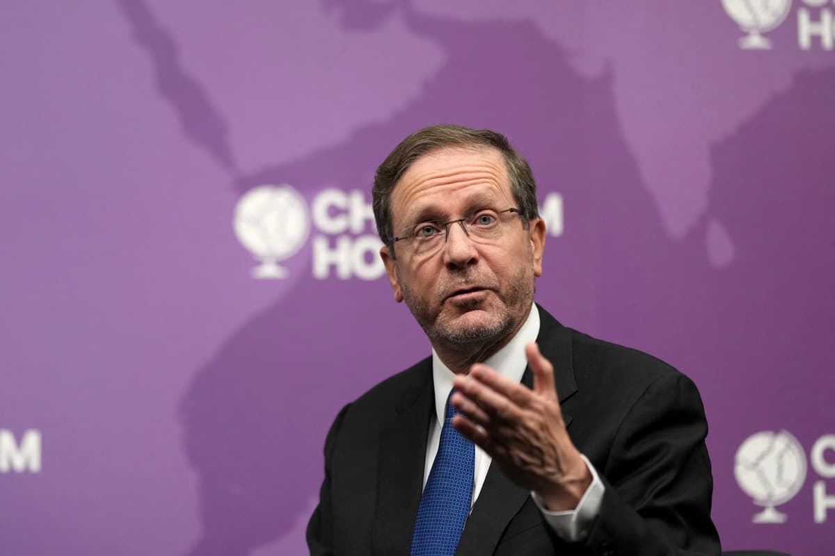 Jicchak Herzog. Alastair Grant / POOL / AFP / Profimedia