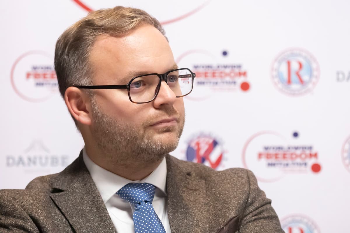 Balázs Orbán. Foto Vincent Isore / Zuma Press / Profimedia