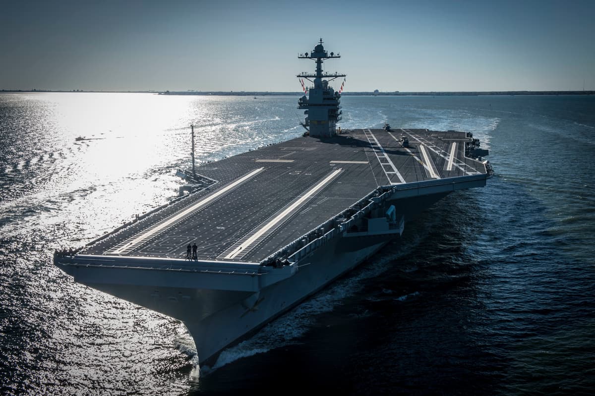 USS Gerald R. Ford. Foto TASR/AP