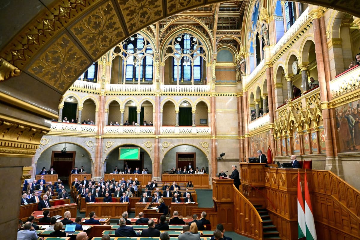Maďarský parlament, ilustračný obrázok. Foto: TASR/AP