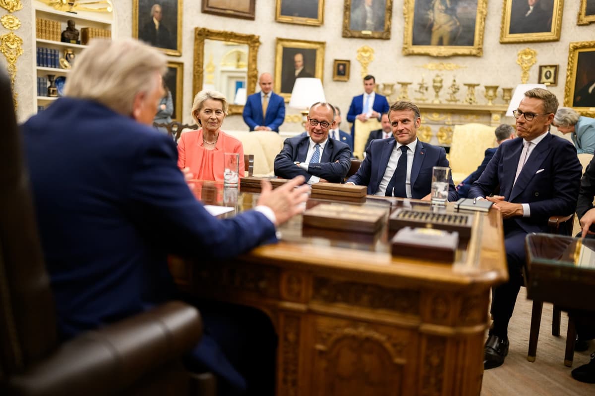 Donald Trump a európski lídri. Foto: White House / Zuma Press / Profimedia