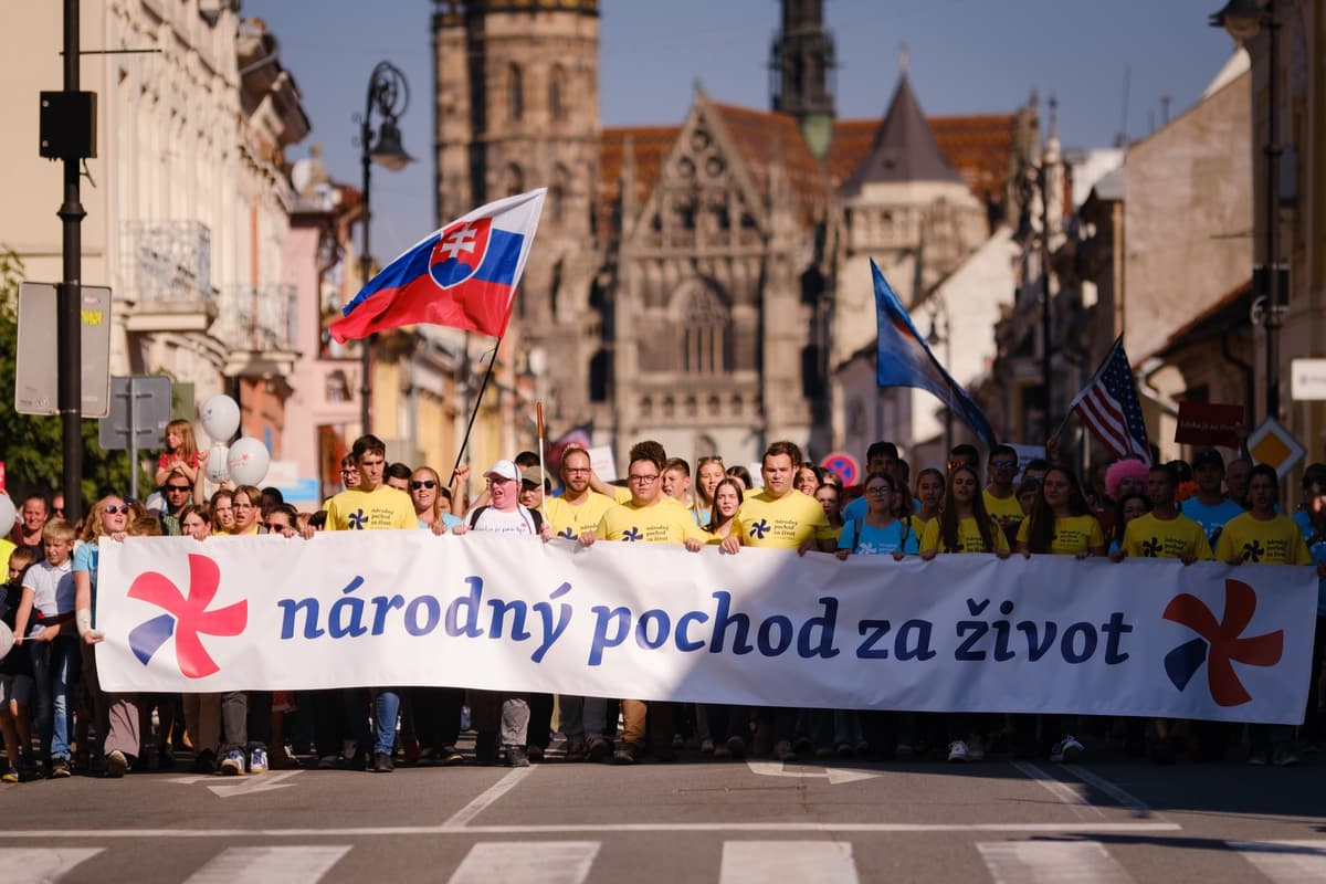 Národný pochod za život v roku 2025. Foto Facebook/Národný pochod za život