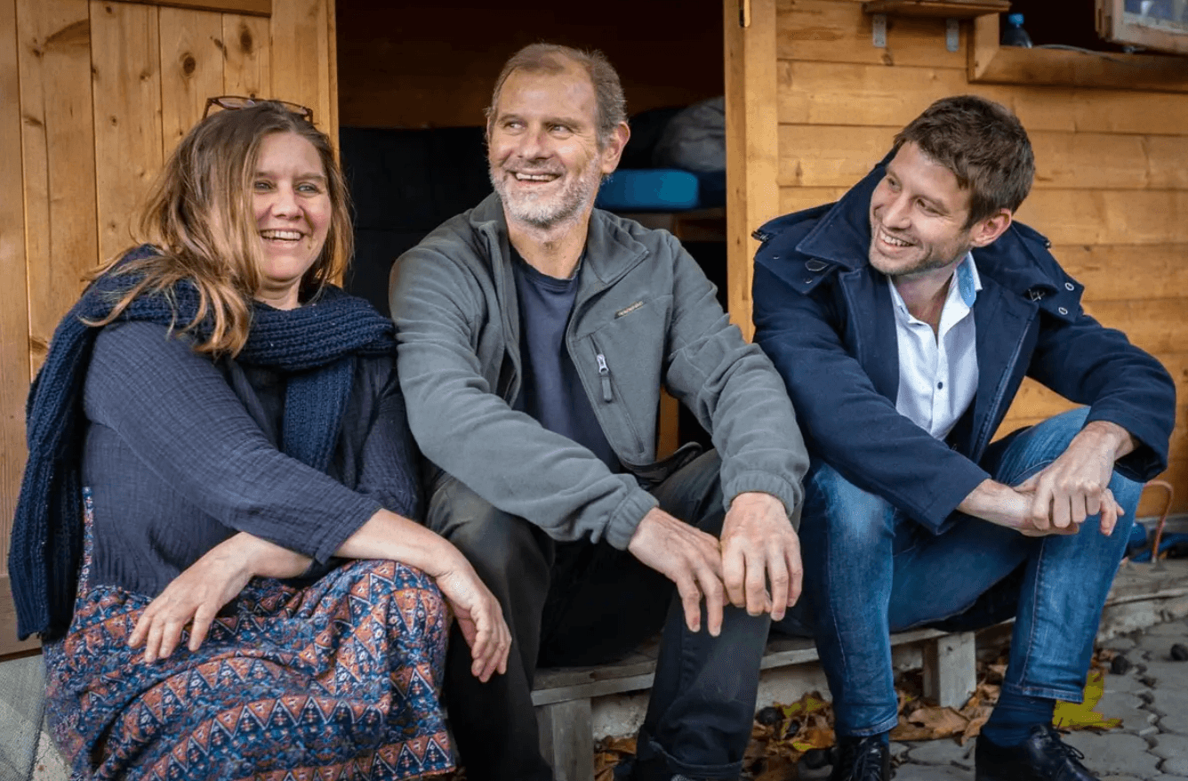 Marta Šimečková, Martin Šimečka a Michal Šimečka. Foto: Facebook/PS.