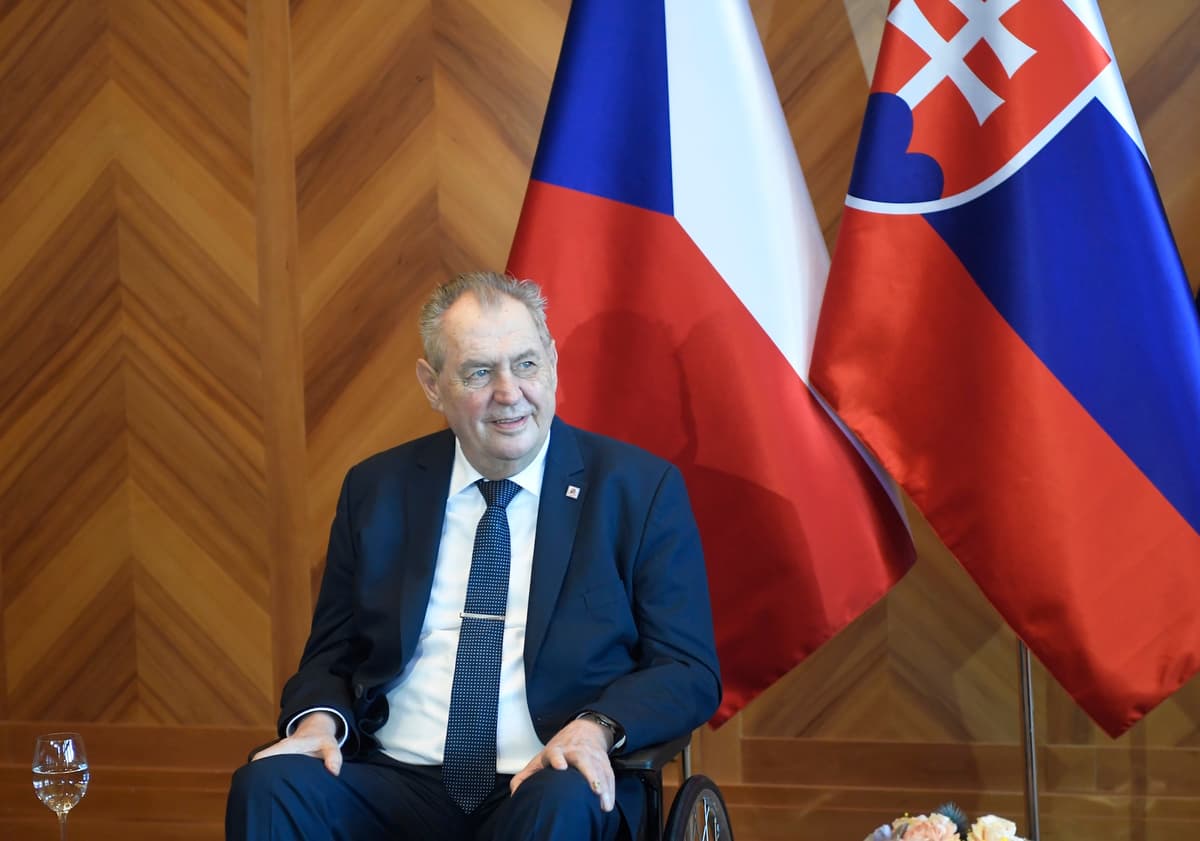 Miloš Zeman, ilustračný záber. Foto Iván/TASR