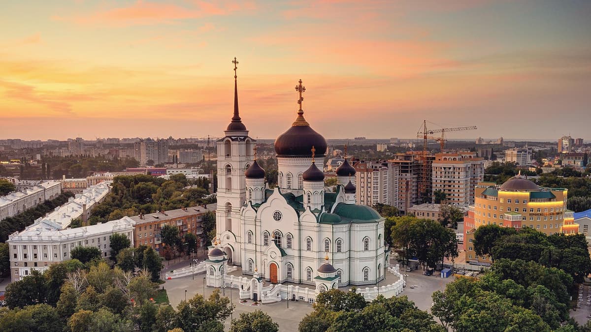 Ruské mesto Voronež, ilustračný záber. Foto Wikmedia Commons