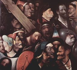 Hieronymus Bosch: Nesenie kríža. Foto: wikimedia