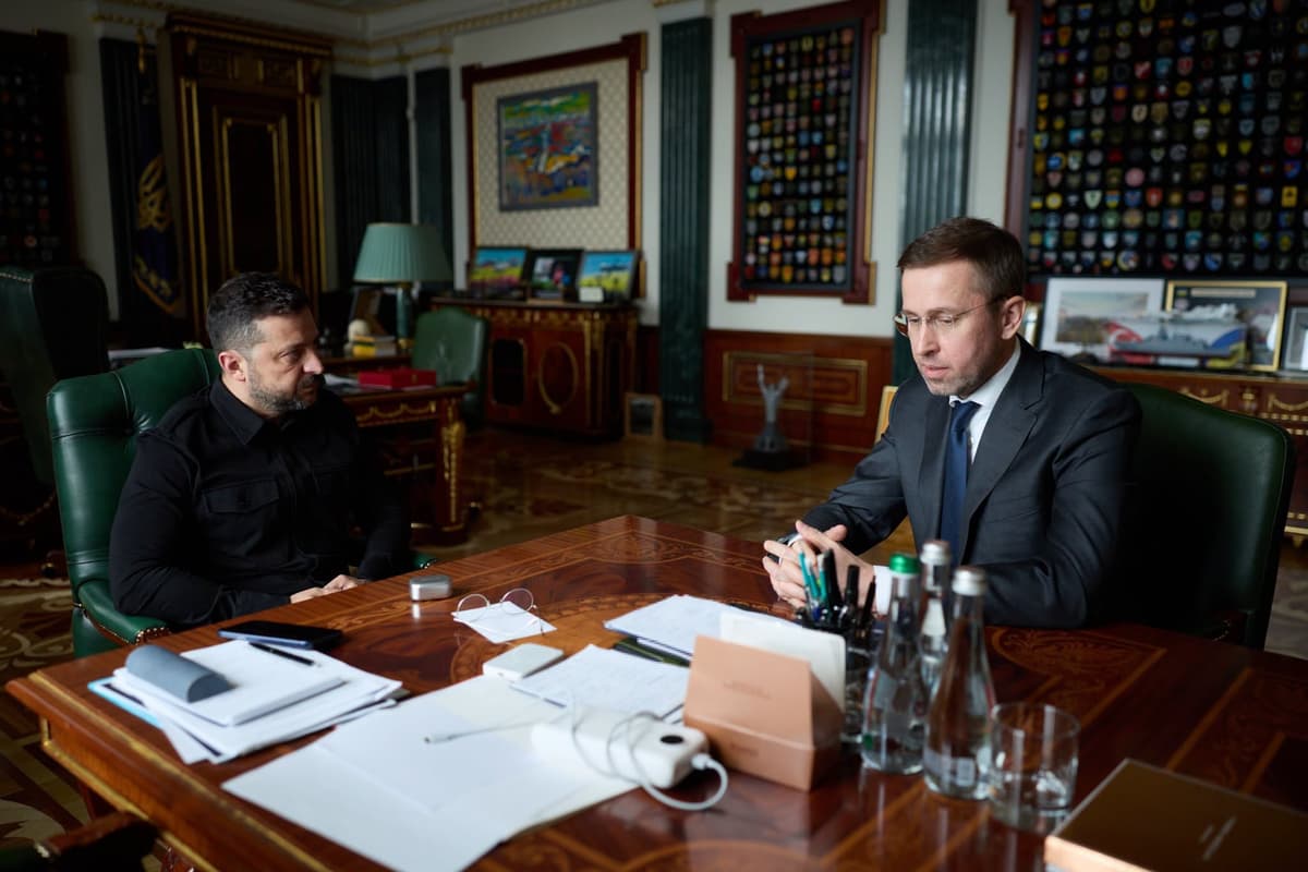 Serhij Koreckyj a Volodymyr Zelenskyj. Foto: FB/Volodymyr Zelenskyj