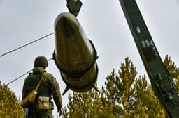 Cvičenie ruskej jednotky s s využitím taktických raketových systémov Iskander-M. Foto: Yevgeny Yepanchintsev / TASS / Profimedia